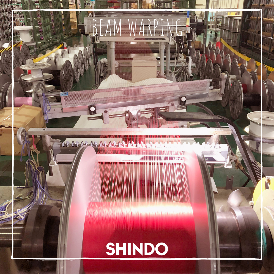 Factory情報 NO.2／整経機の紹介 | 新着情報 | SHINDO Corporate Site